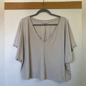 Zara flowy tee shirt